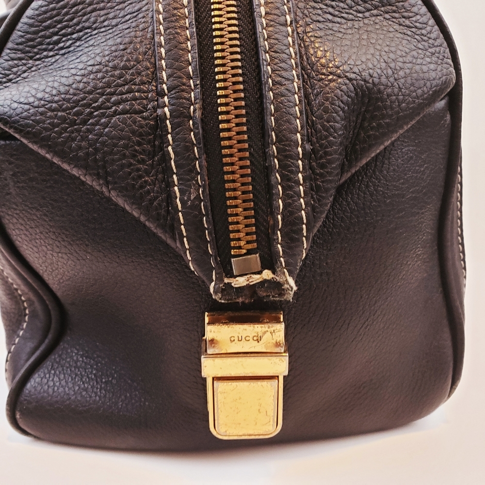 Gucci Aviation Leather Handbag - Picture 15 of 16